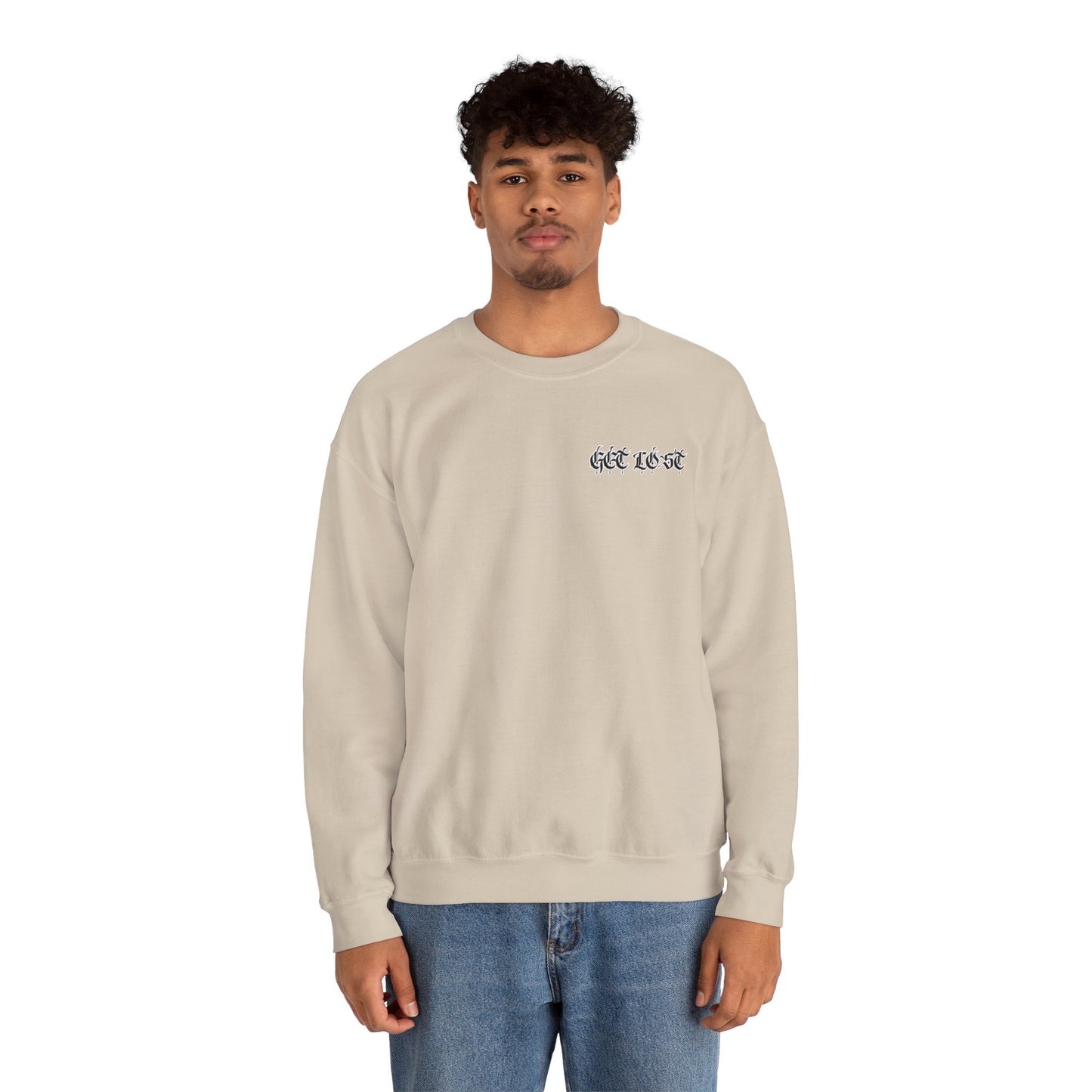 GET LOST / Crewneck Sweatshirt