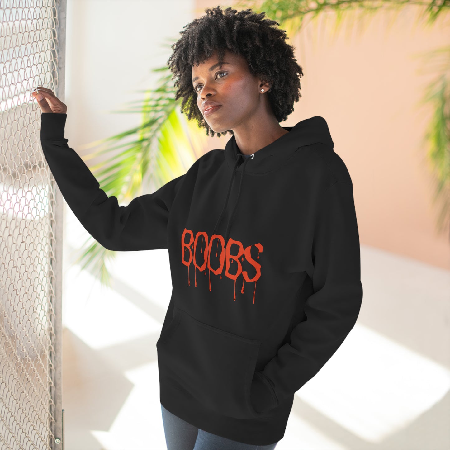 BOOBS / Fleece Hoodie